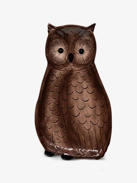 CU I SEEYOU owl-shaped ceramic tray