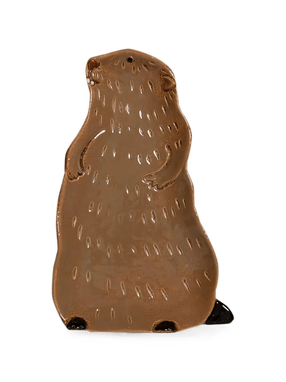 Chehoma marmot-shaped dish - Braun