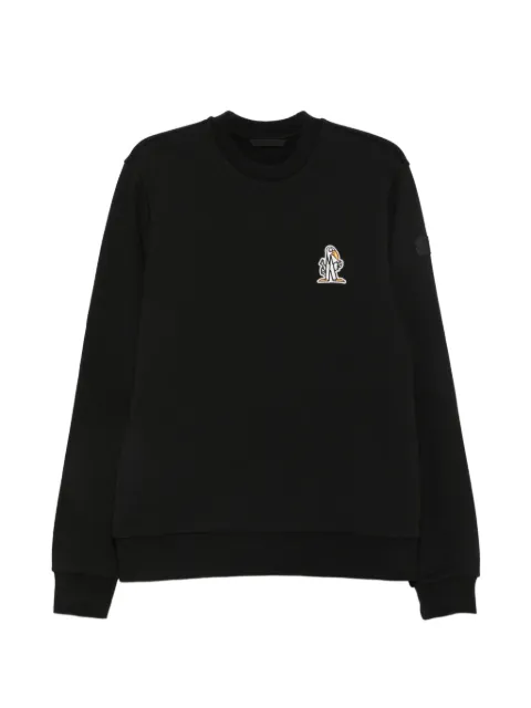 Moncler sudadera con cuello redondo y manga larga