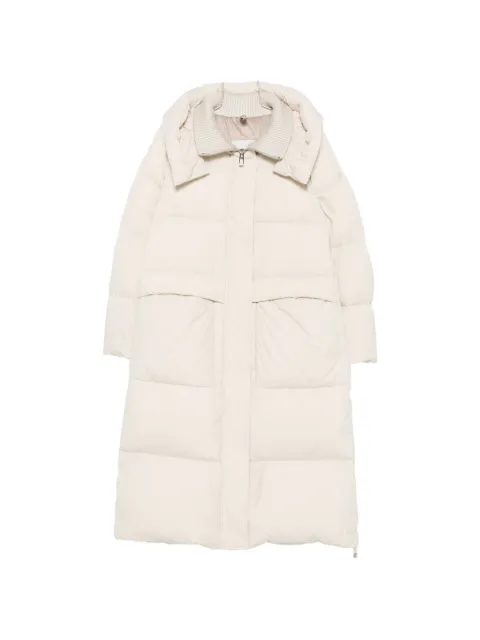 Duno hooded quilted oversized puffer coat