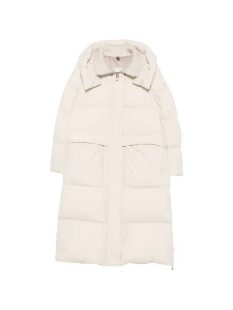 Duno hooded quilted oversized puffer coat