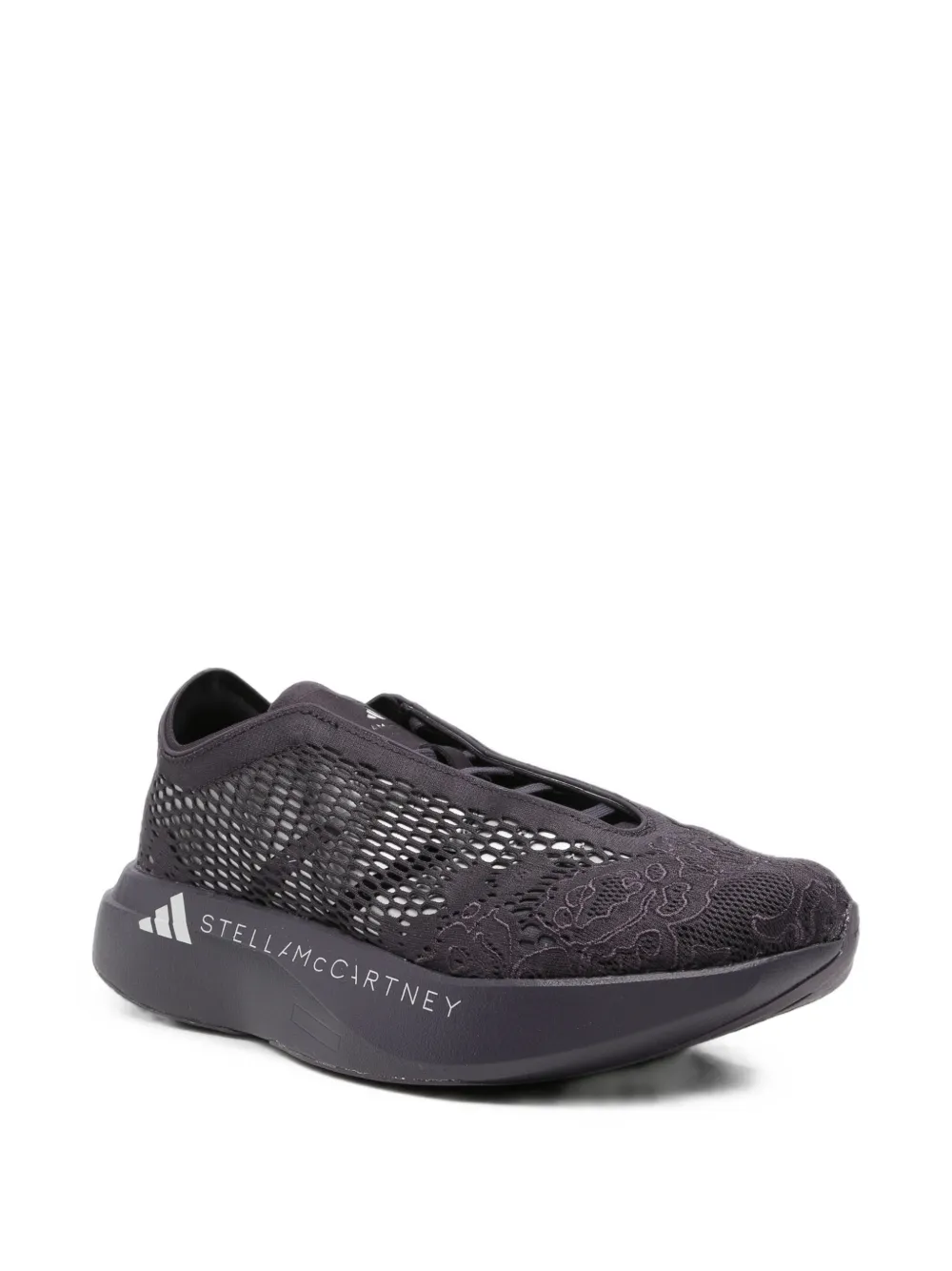 adidas by Stella McCartney x Stella McCartney Adizero Evo SL logo-detail sneakers Paars