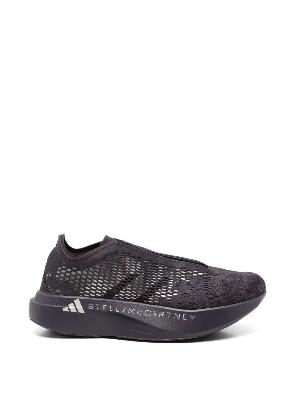 Adidas by Stella McCartney x Stella McCartney Adizero Evo SL logo-detail sneakers Paars