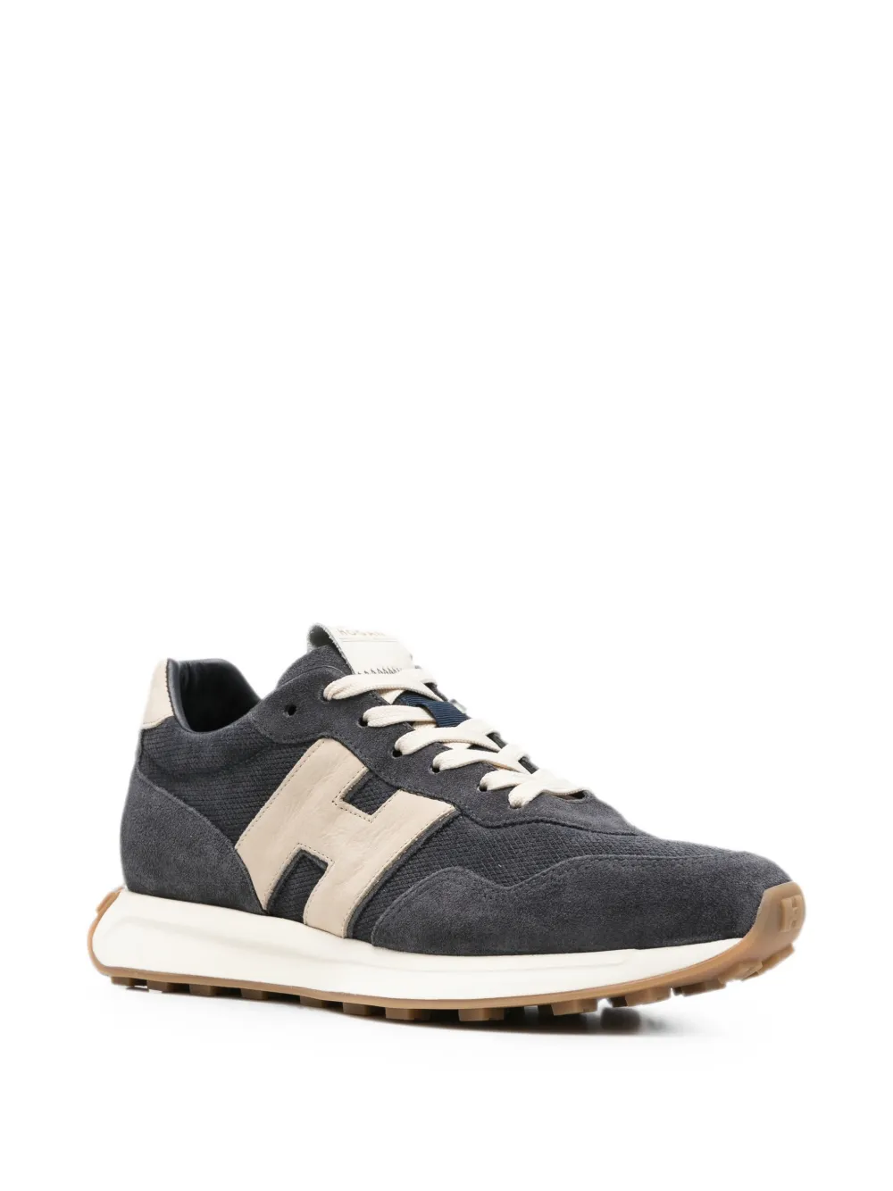 Hogan Sneakers met logopatch Grijs
