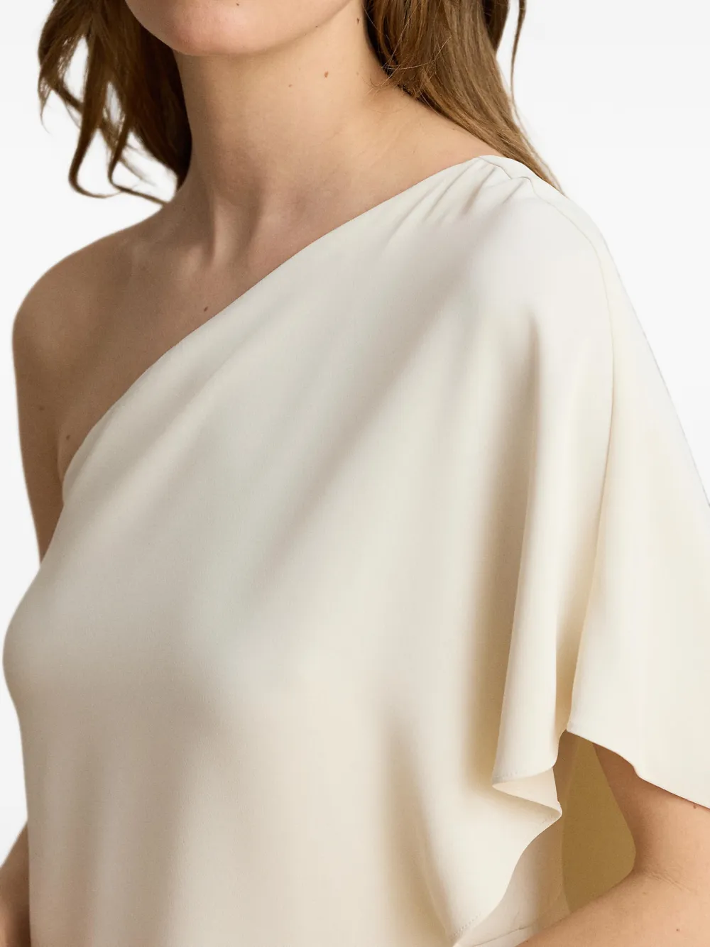 Lauren Ralph Lauren Asymmetrische jumpsuit Beige
