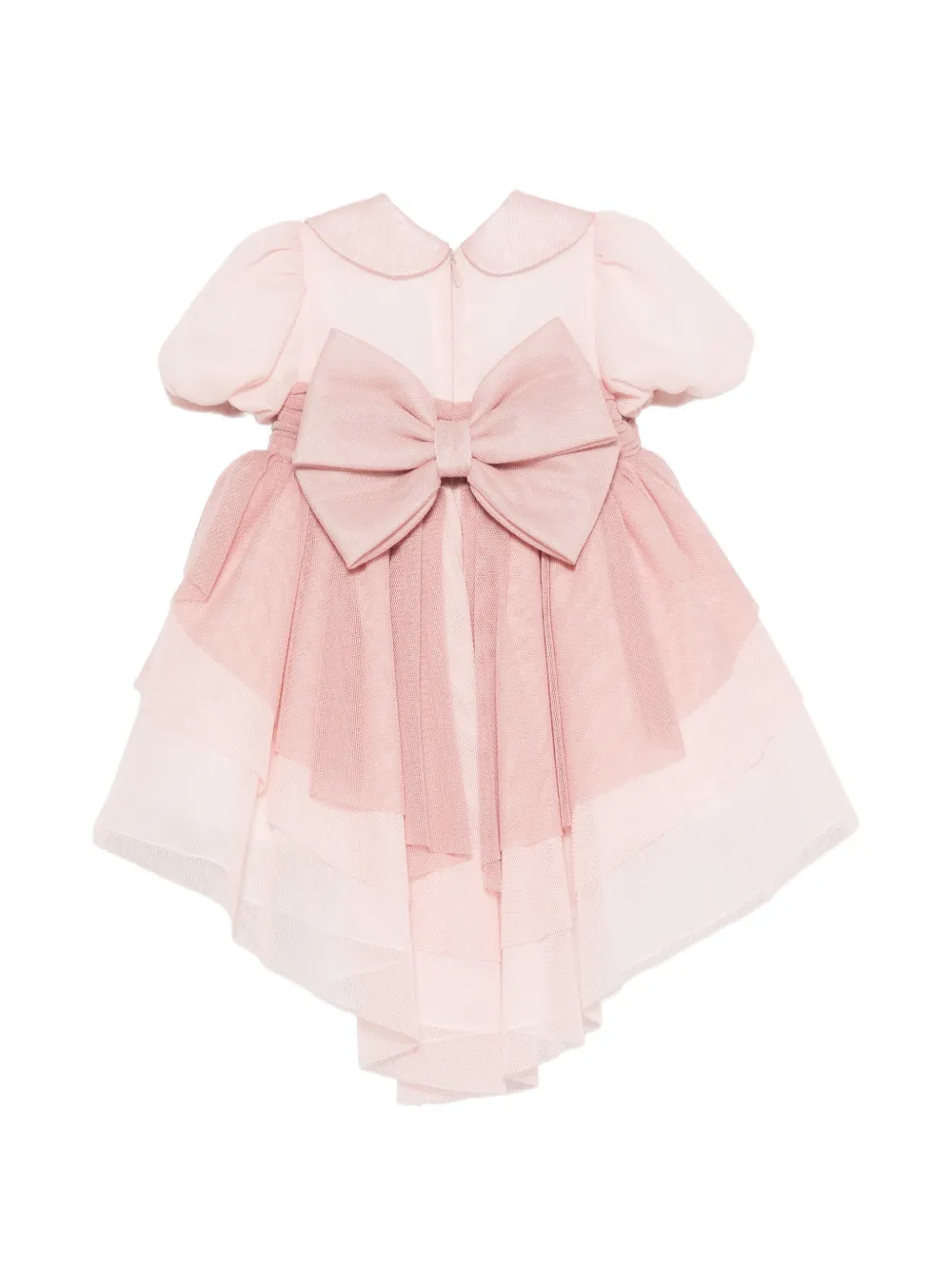 Colorichiari Jurk met bloemenpatch Roze