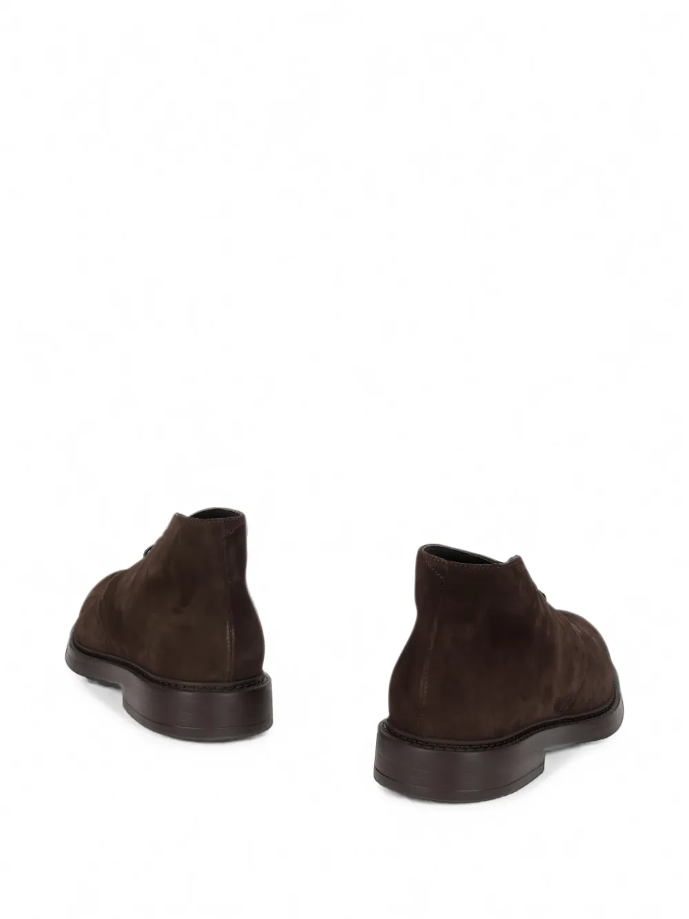 Doucal's lace-up suede boots Bruin