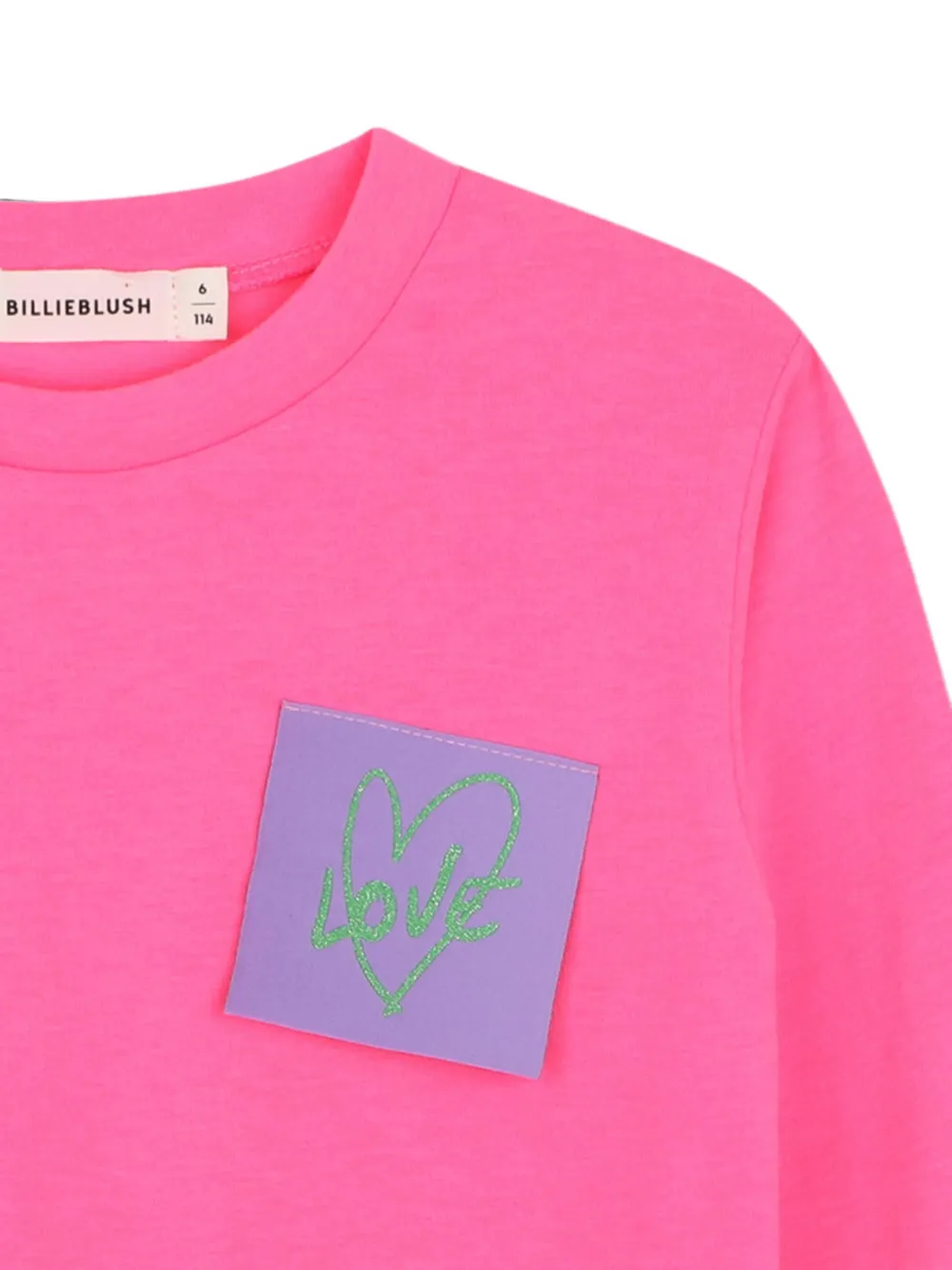 Billieblush T-shirt met grafische print Roze