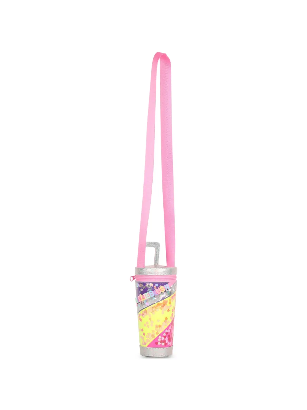 Billieblush Milkshake schoudertas verfraaid met pailletten en glitters Roze