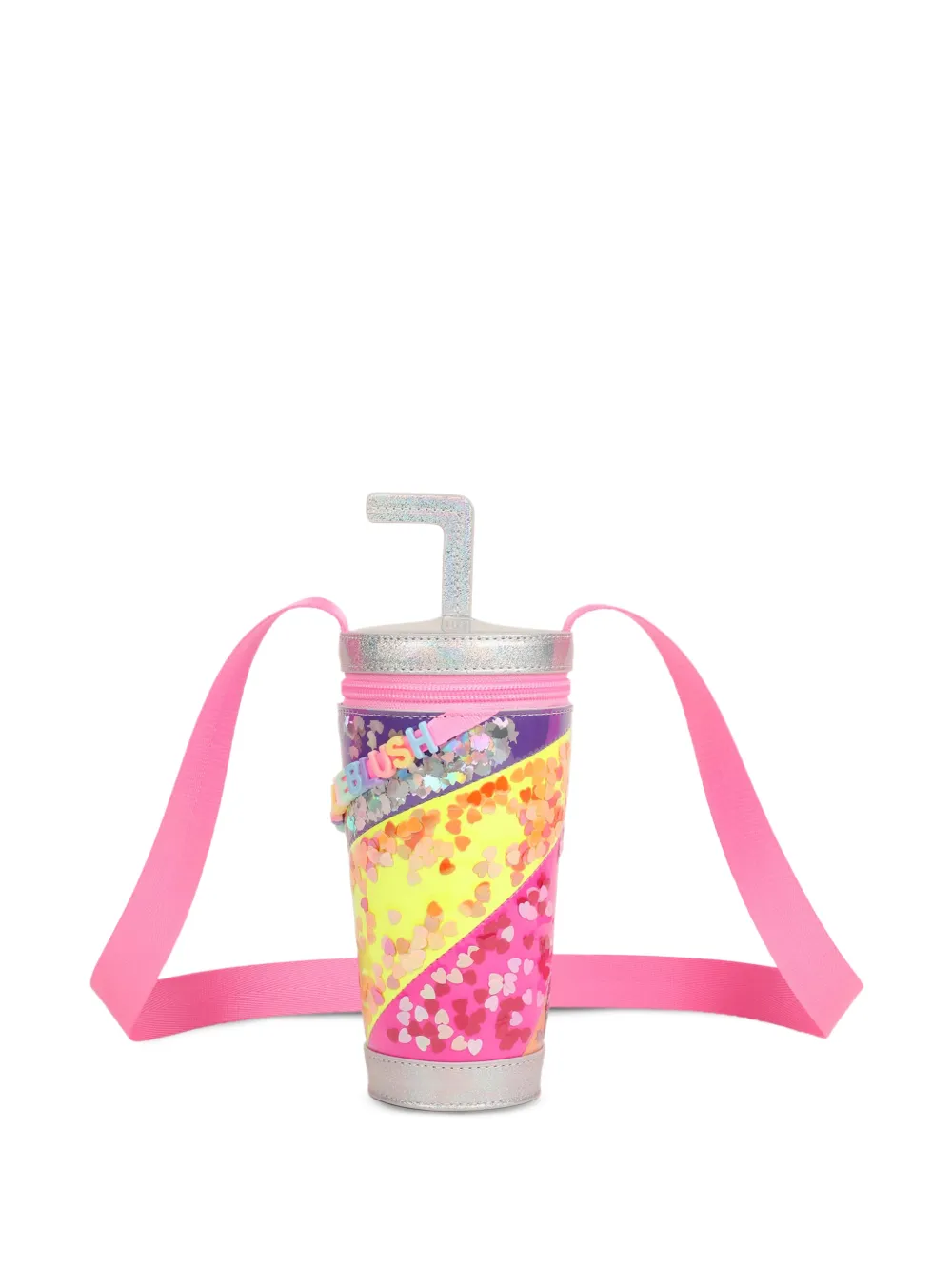 Billieblush Borsa a spalla Milkshake con decorazione - Rosa