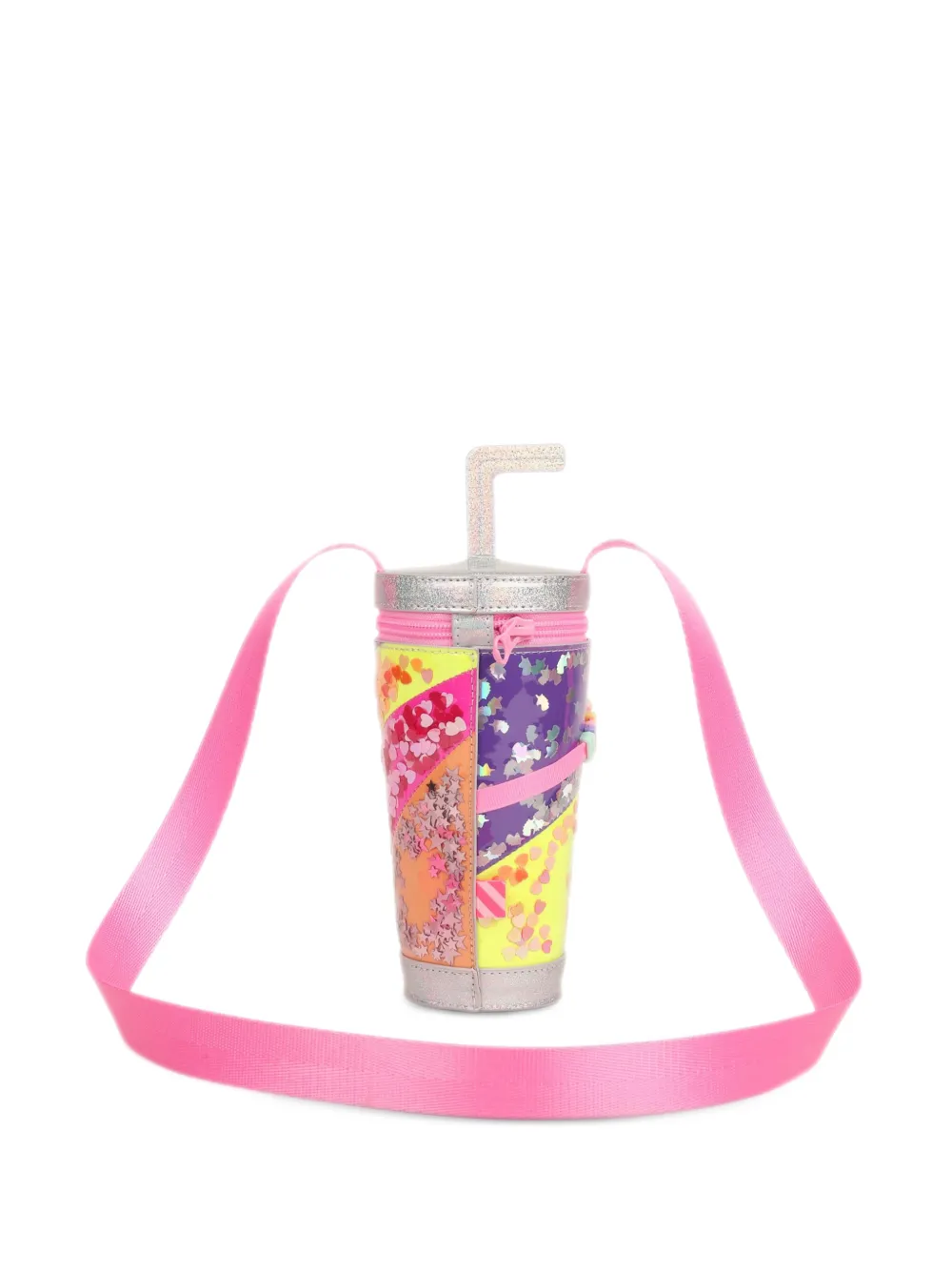 Billieblush Milkshake schoudertas verfraaid met pailletten en glitters Roze