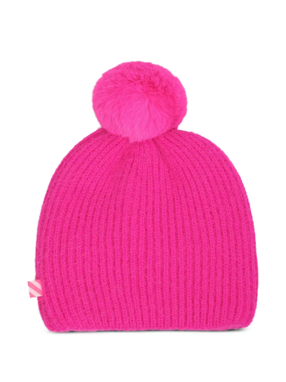 Billieblush Muts met pompon en hartpatch Roze