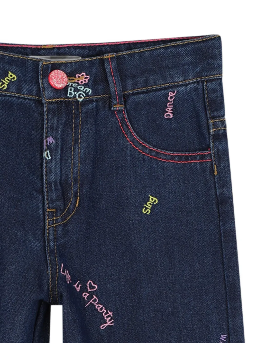 Billieblush Jeans met toelopende pijpen Blauw