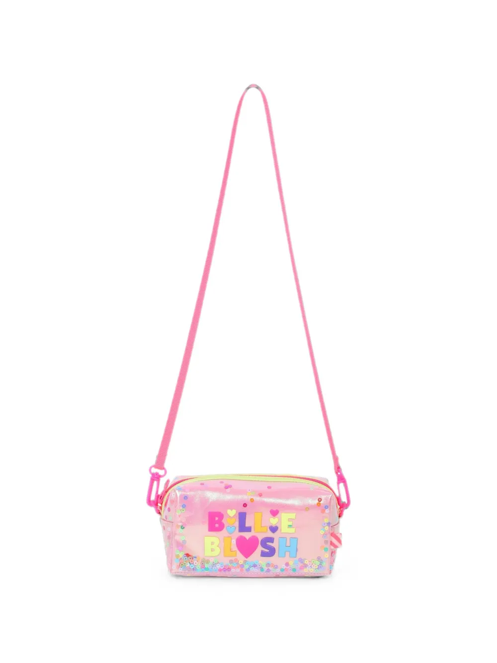 Billieblush Schoudertas verfraaid met pailletten en logopatch Roze