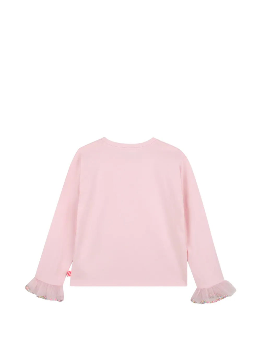 Billieblush T-shirt met pailletten en ruches Roze