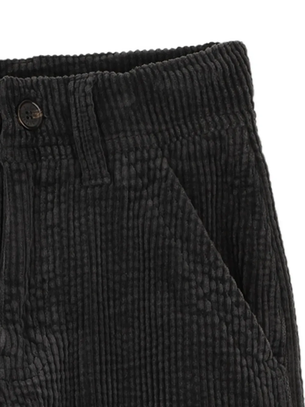 Zadig & Voltaire Kids Ribfluwelen broek Zwart