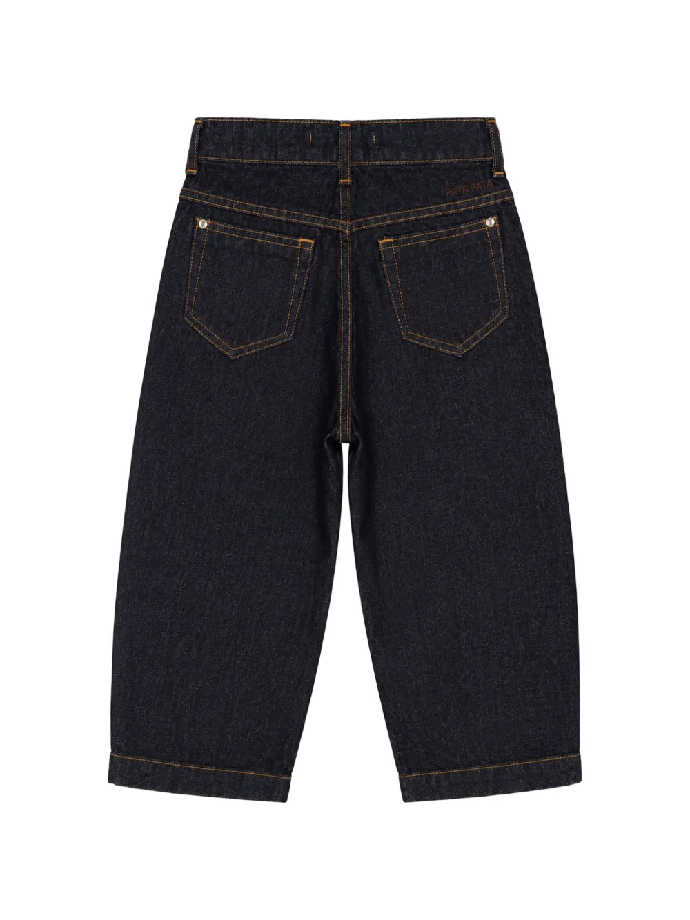 Manuel Ritz Kids Jeans met contrasterende stiksels Blauw