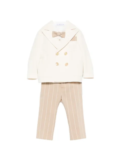Colorichiari pinstripe-pattern double-breasted suit