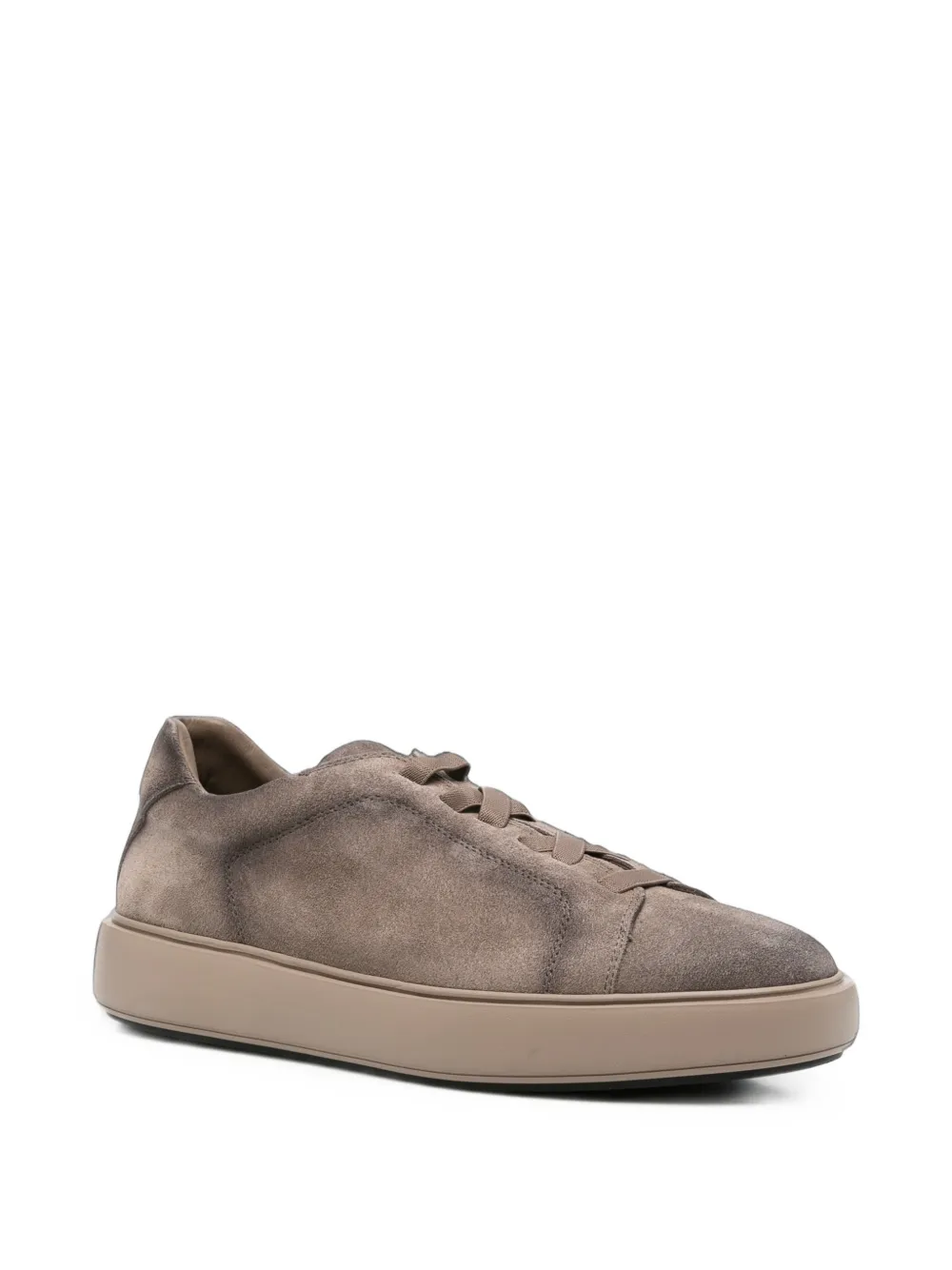 Officine Creative suede lace-up sneakers Bruin
