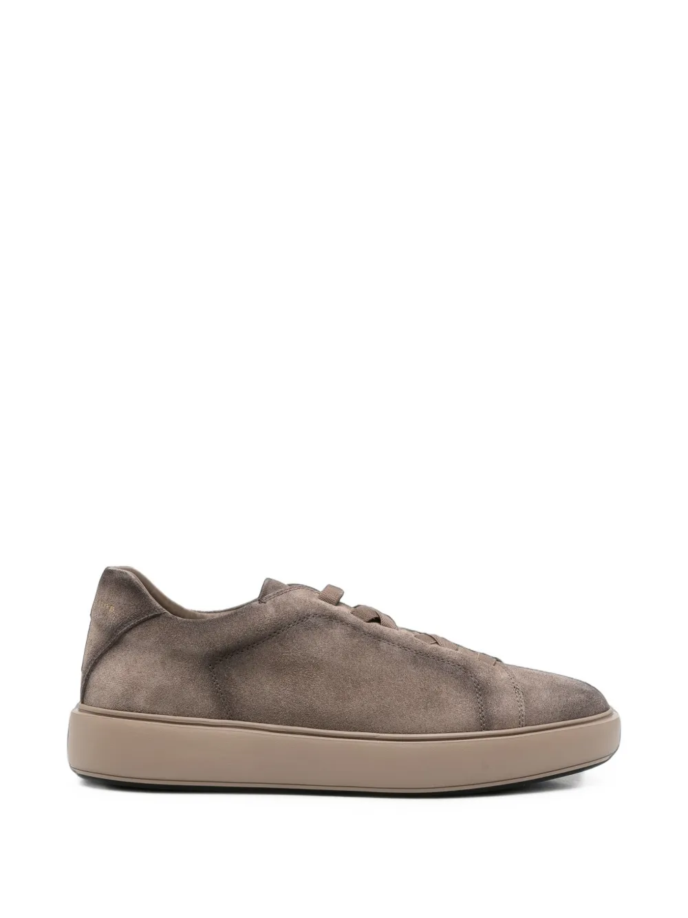 Officine Creative suede lace-up sneakers Bruin