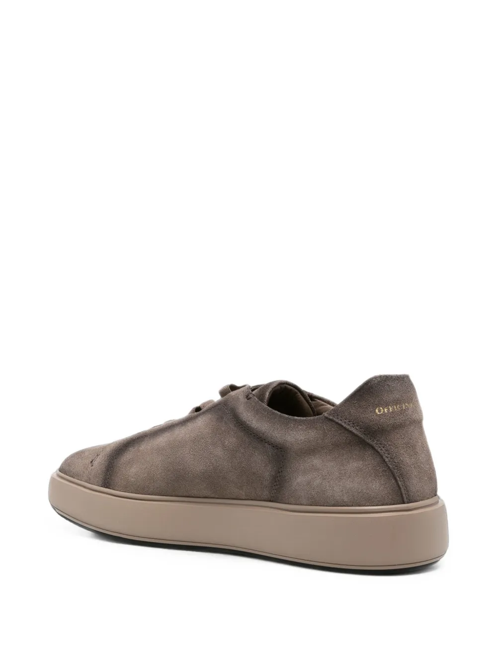Officine Creative suede lace-up sneakers Bruin