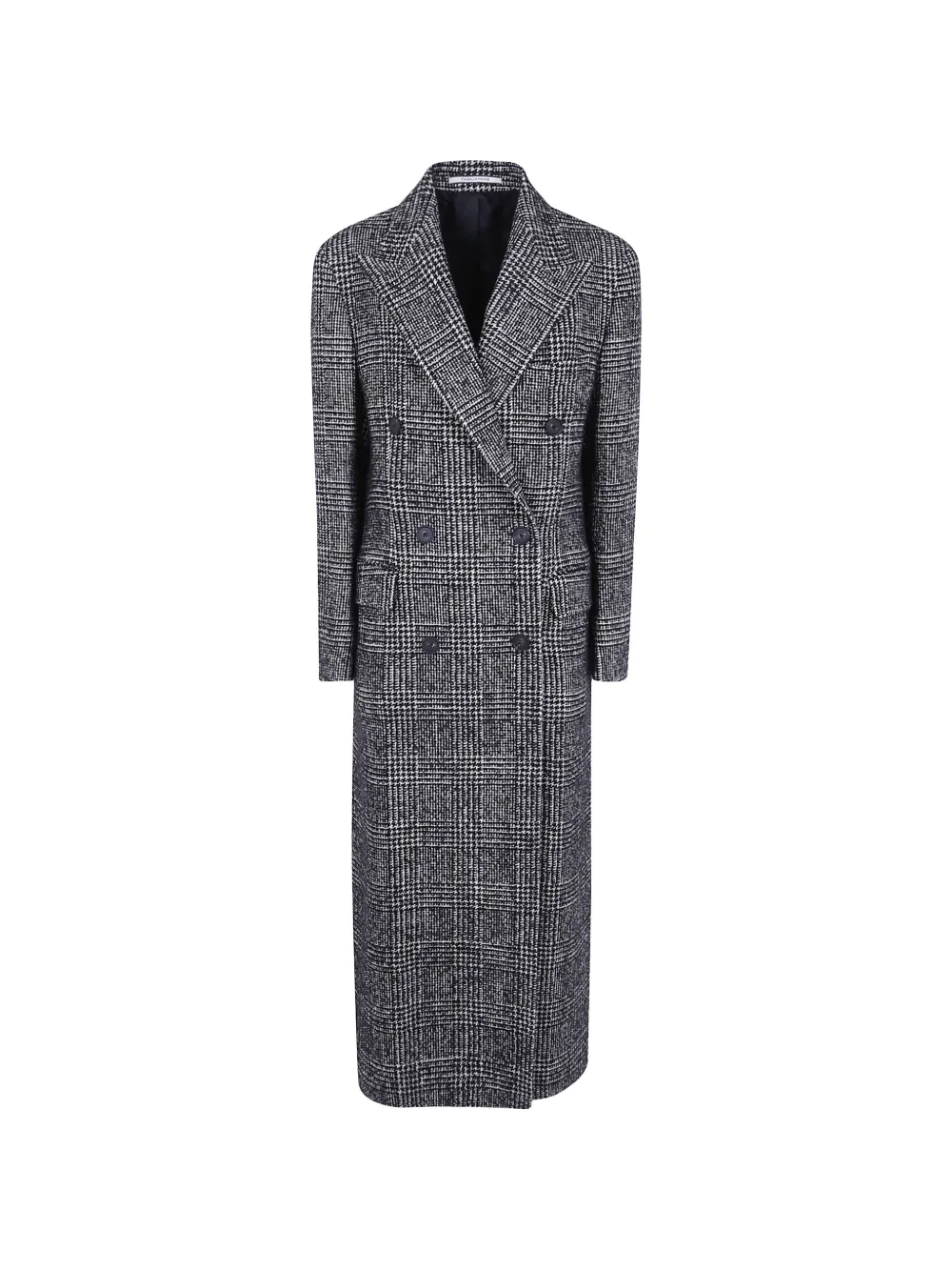 Tagliatore Caitlyn check double-breasted coat - Schwarz