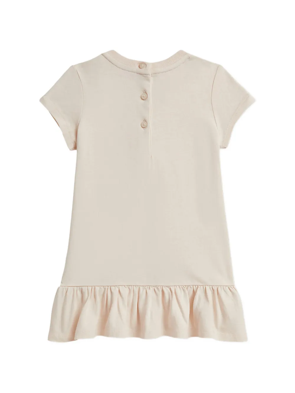 POLO RALPH LAUREN KIDS ruffled dress Beige