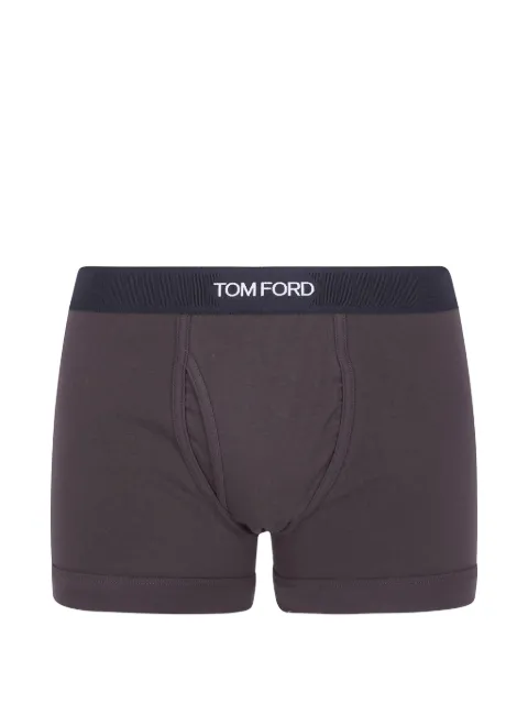 TOM FORD logo-waistband cotton briefs