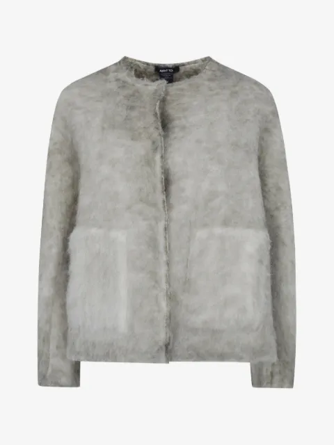 Avant Toi alpaca oversized jacket