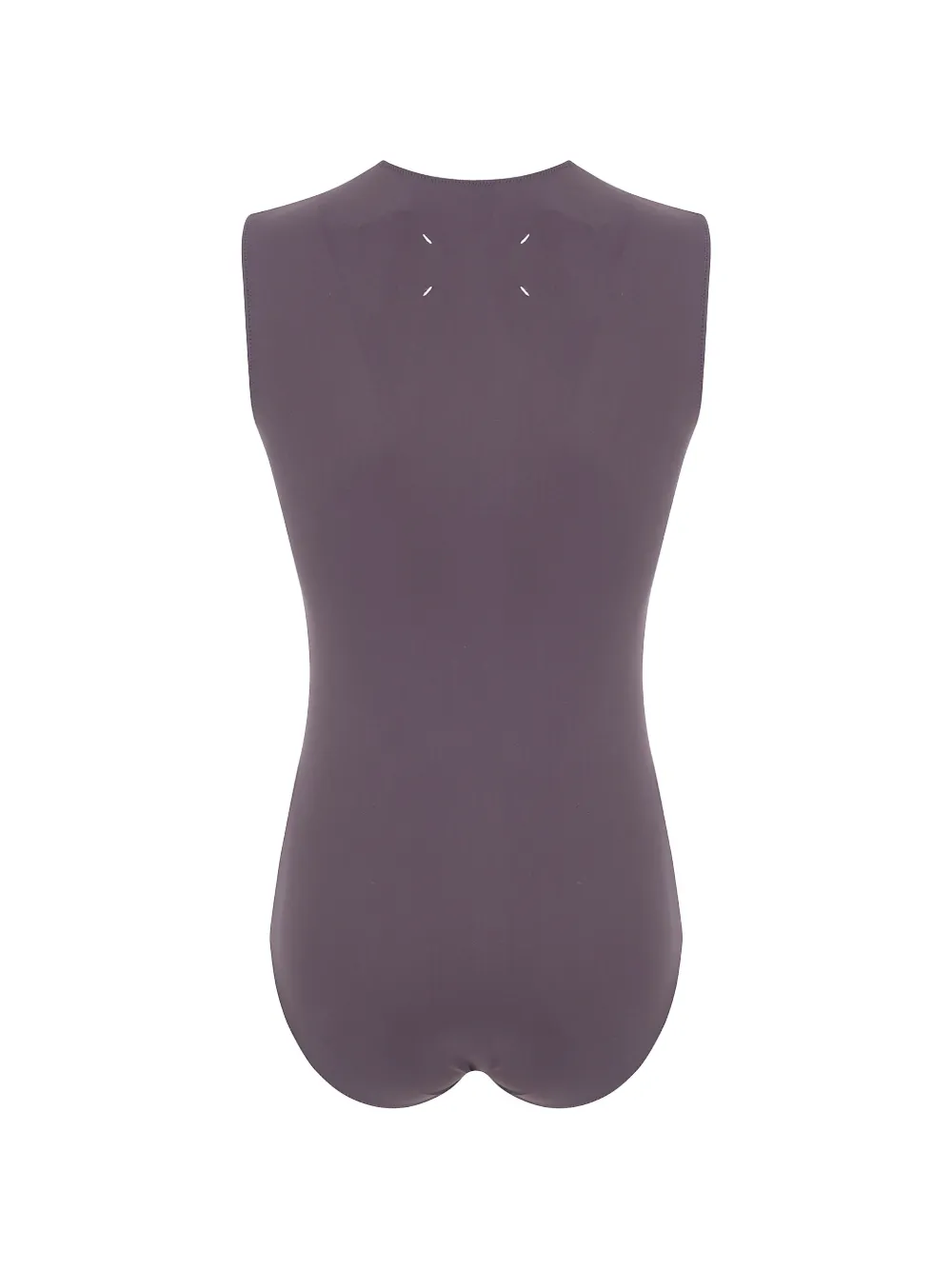 Maison Margiela Four-Stitch mouwloze body Bruin