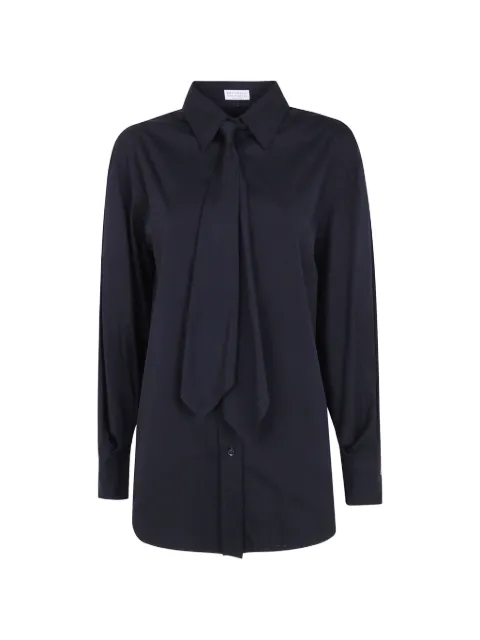 Brunello Cucinelli camisa con lazo