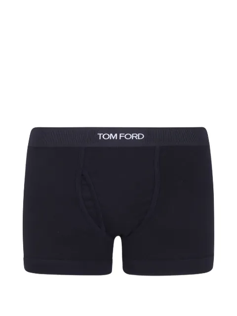 TOM FORD logo-waistband cotton boxers