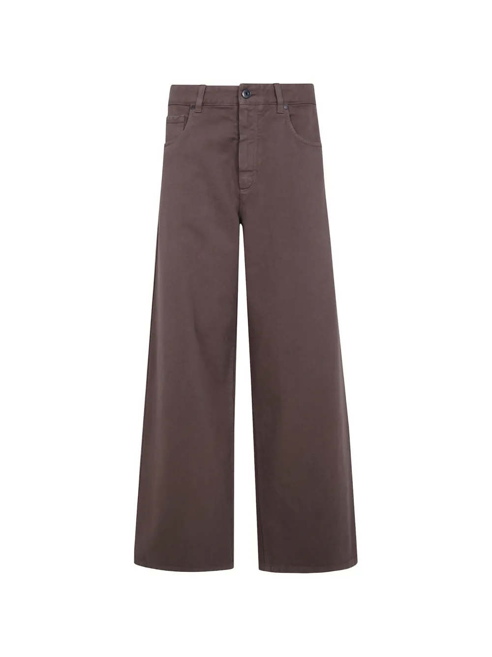 Brunello Cucinelli wide-leg trousers - Marrone