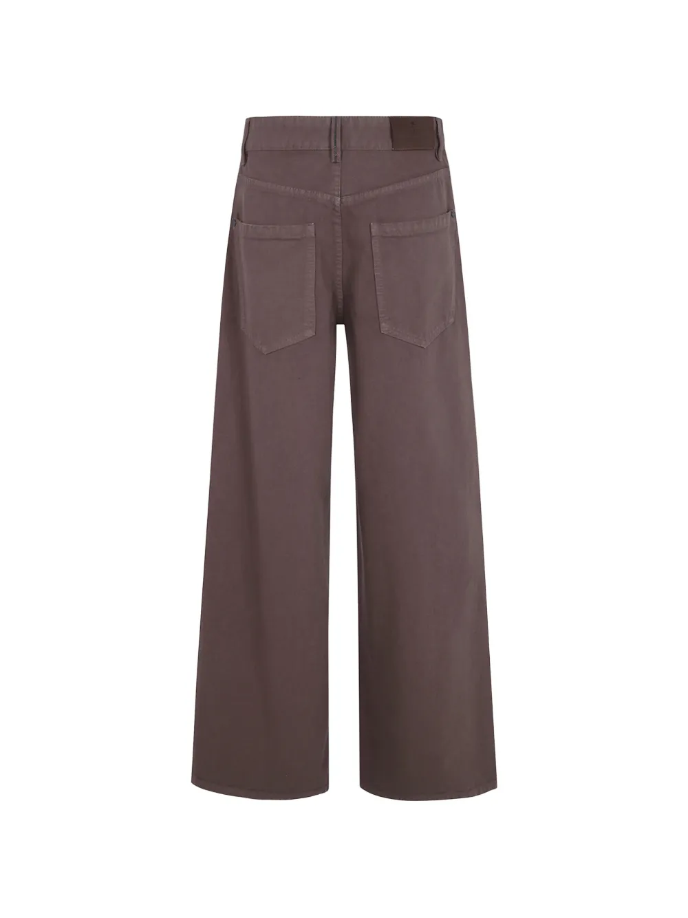 Brunello Cucinelli Broek met wijde pijpen Bruin
