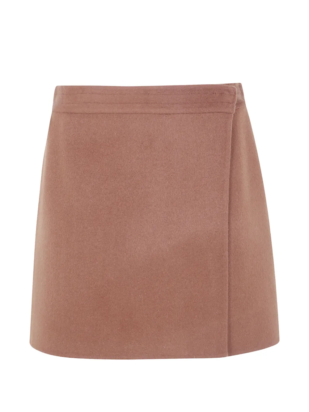 Semicouture June wrap-style mini skirt - Rot