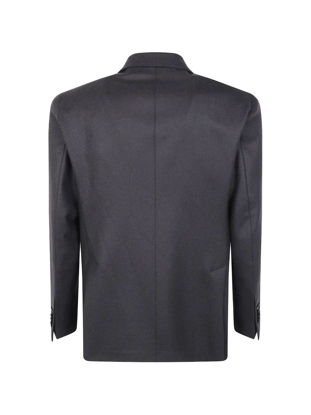 Tagliatore Montecarlo twill geweven blazer met gekerfde revers Bruin