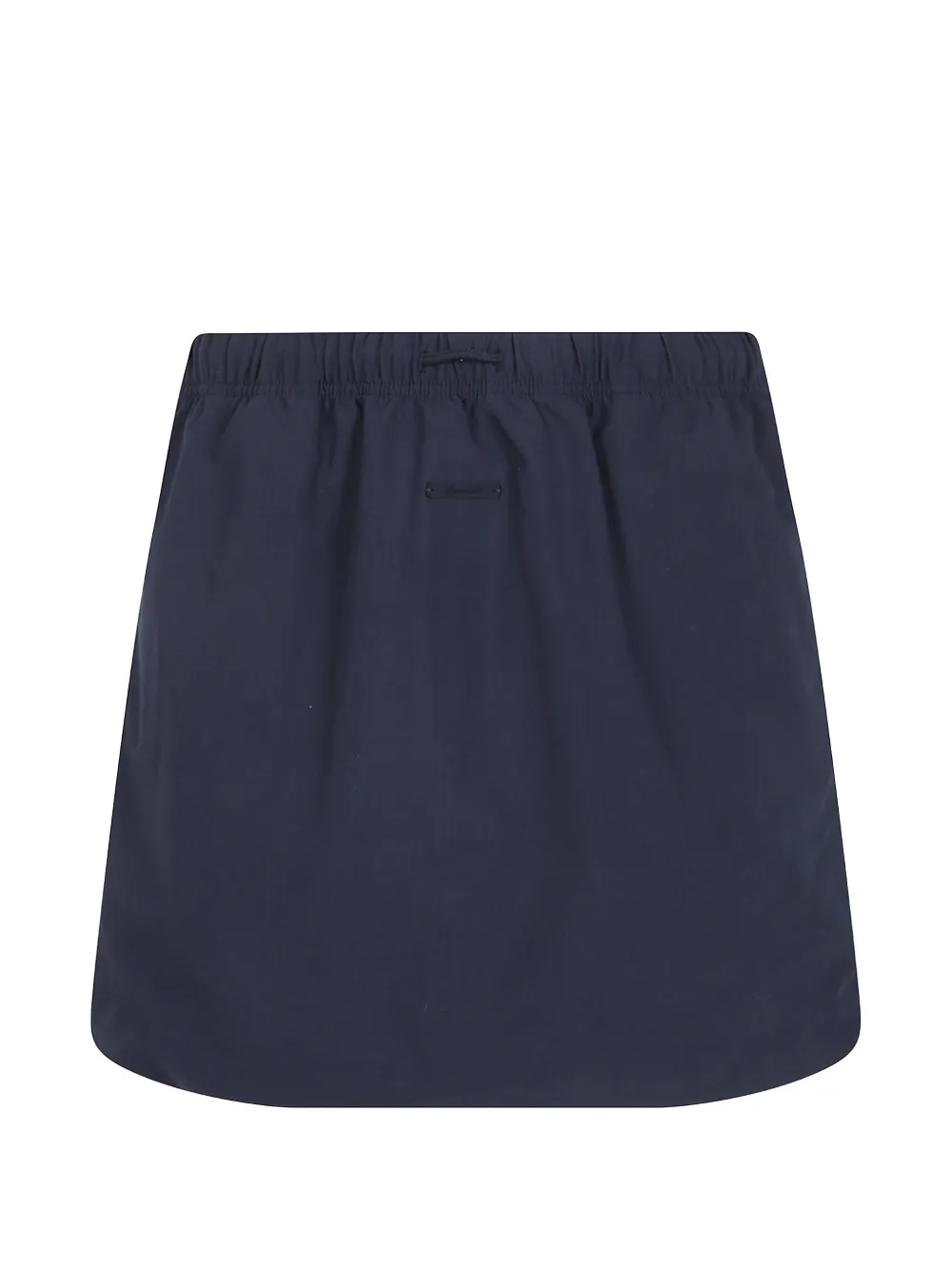FEAR OF GOD ESSENTIALS silk blend micro skirt - Nero