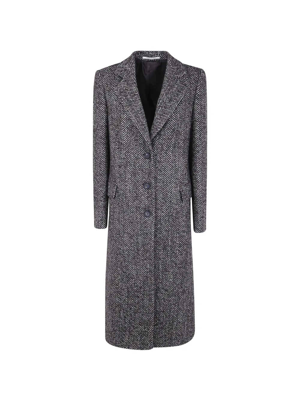 Tagliatore Amanda herringbone coat - Braun