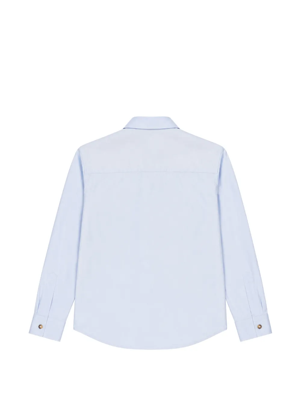 Manuel Ritz Kids shirt met geborduurd logo Blauw