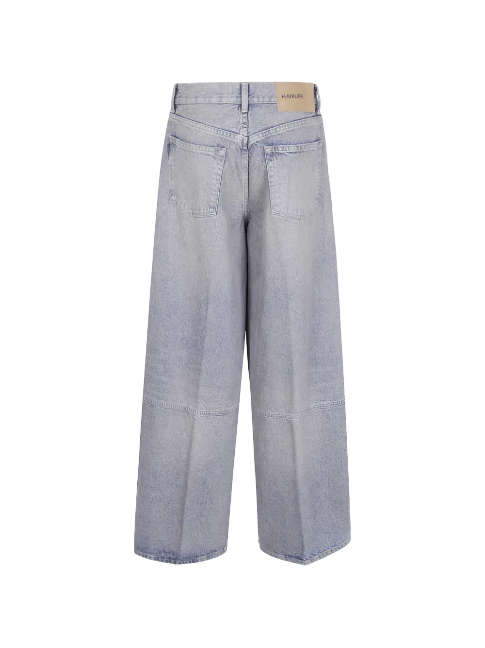 Haikure Jeans met vlakken Blauw