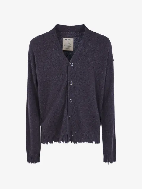 Uma Wang distressed cashmere cardigan
