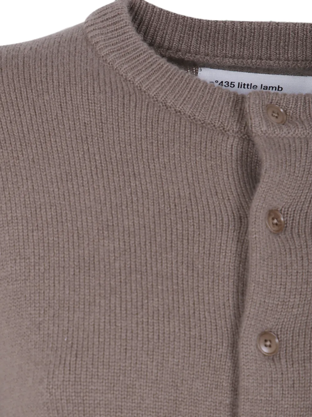 extreme cashmere Little Lamb kasjmier vest Beige
