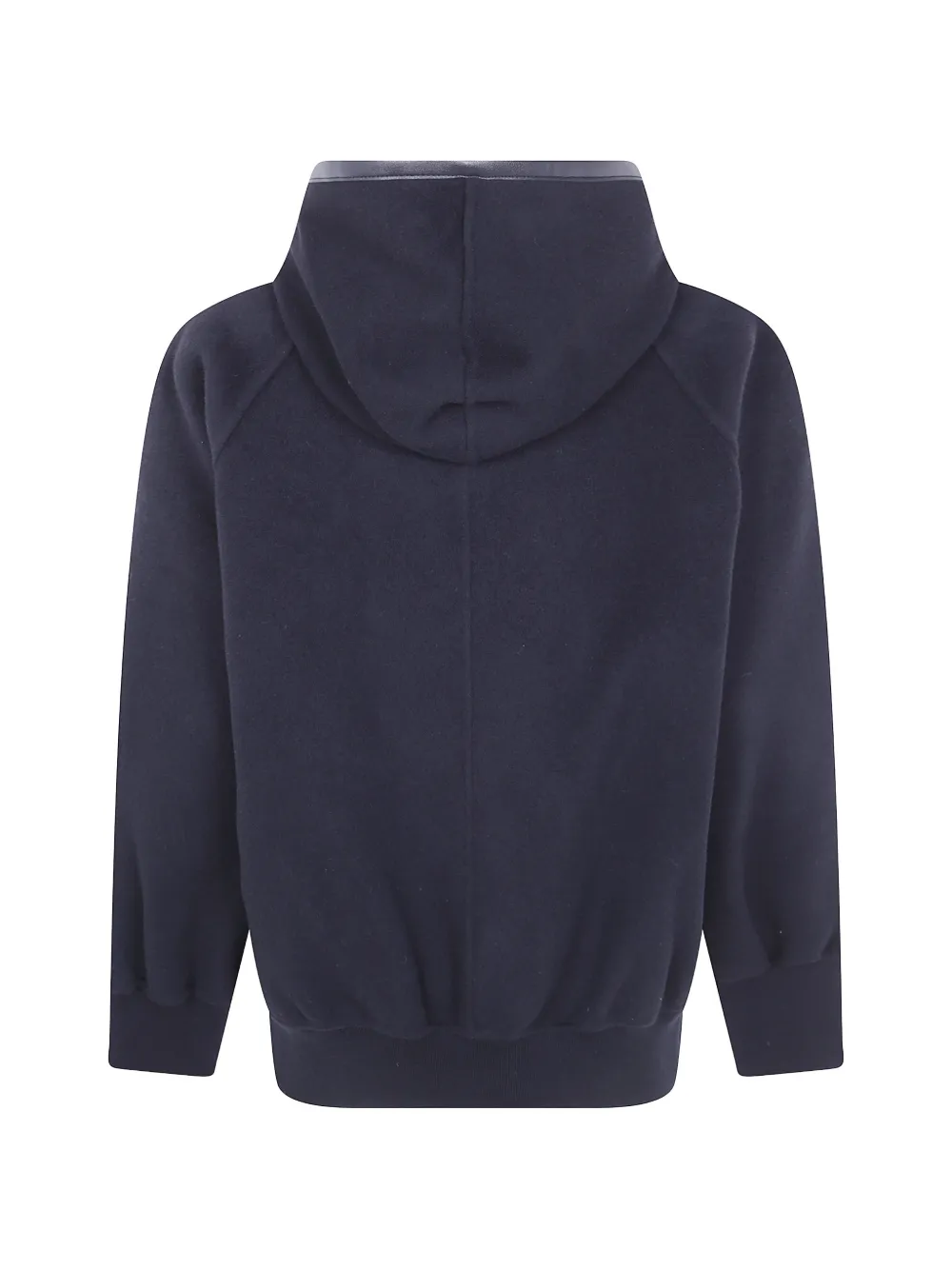 Semicouture Wollen hoodie Zwart