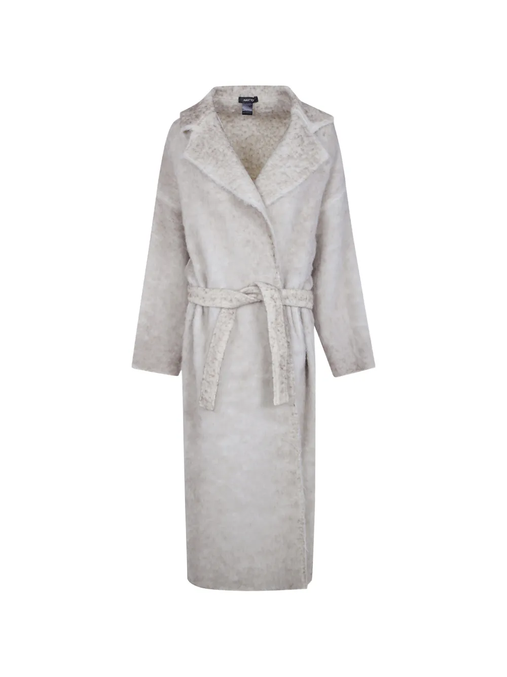 Avant Toi oversized belted coat - Grau