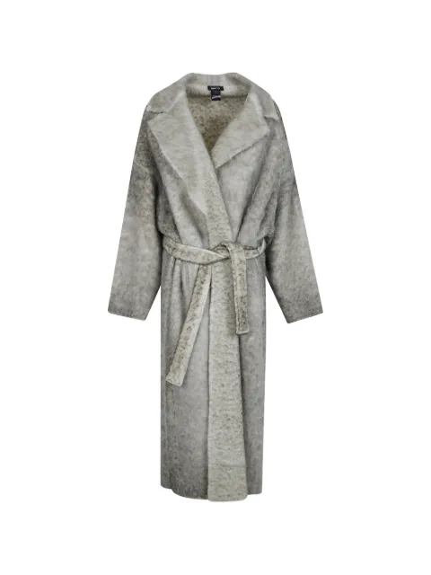Avant Toi belted alpaca coat
