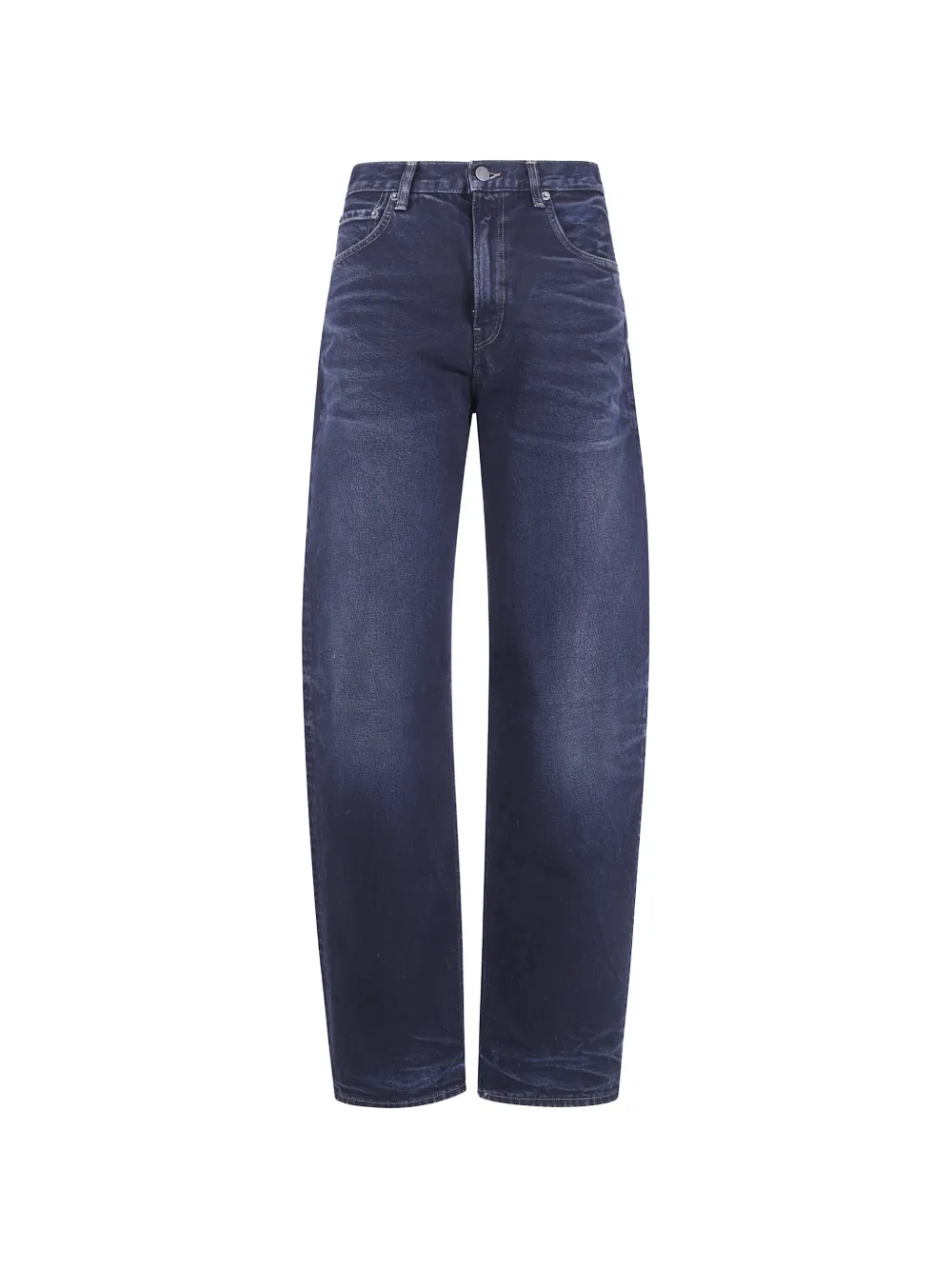 Haikure faded wide-leg jeans - Blau