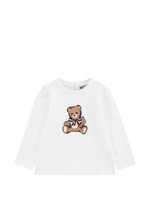 Moschino Kids playera con motivo Teddy Bear