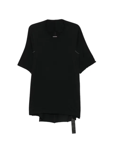 69 BY ISAAC SELLAM exposed-seam metal-staple T-shirt