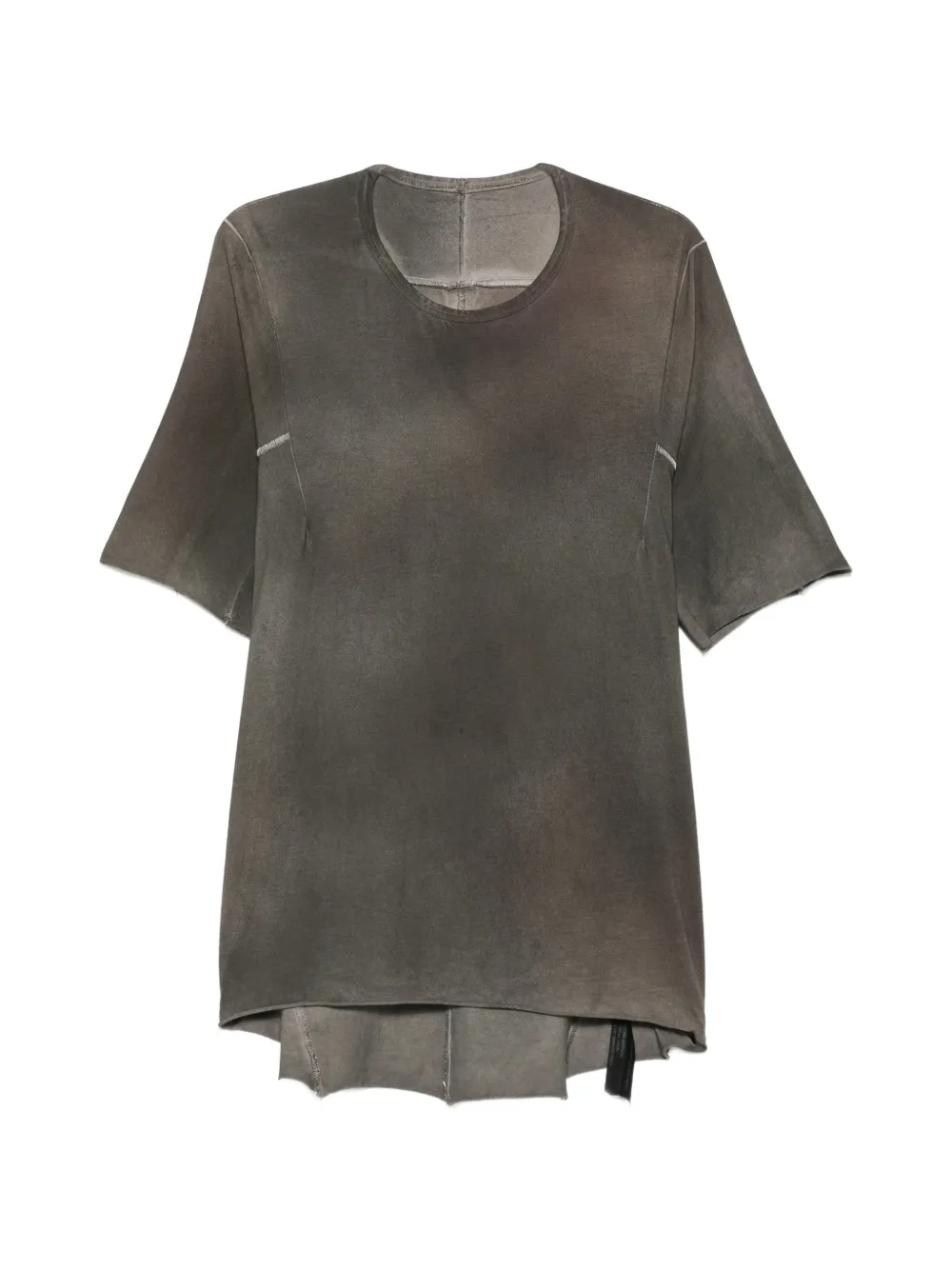 69 BY ISAAC SELLAM exposed-seam T-shirt