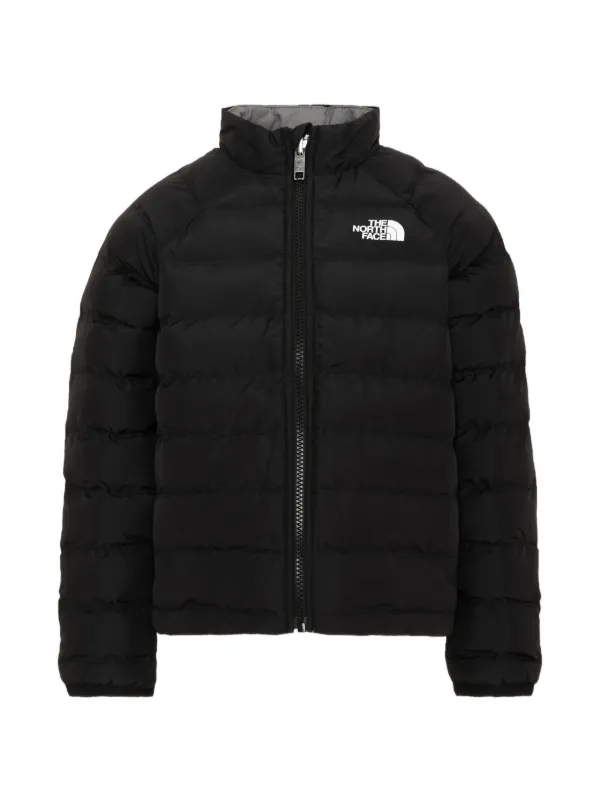 The North Face Kids リバーシブル キルティング フーデッドジャケット